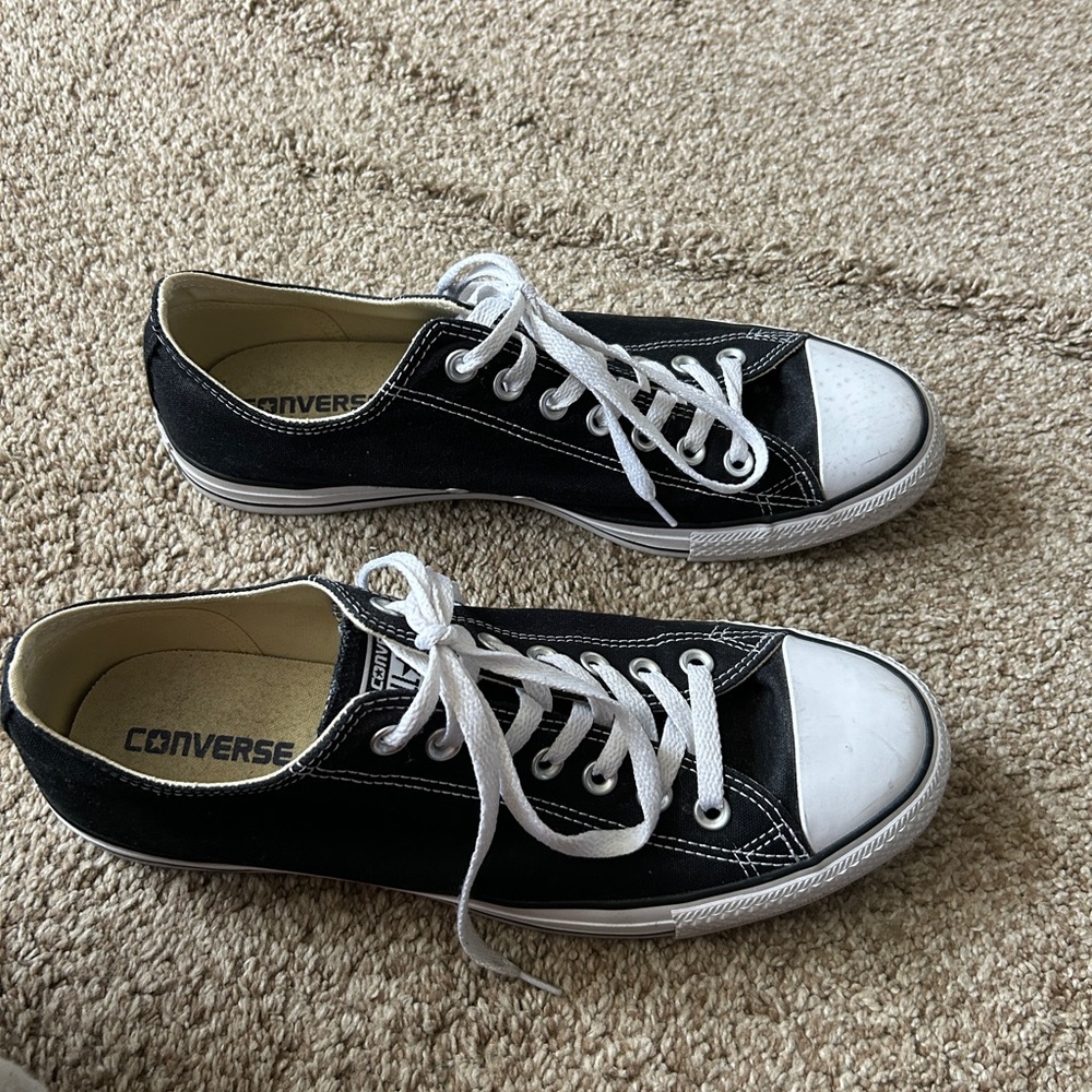 Converse Black and White Sneakers